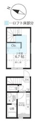 ハーミットクラブハウス富士見町Ｂ号棟（仮）の物件間取画像